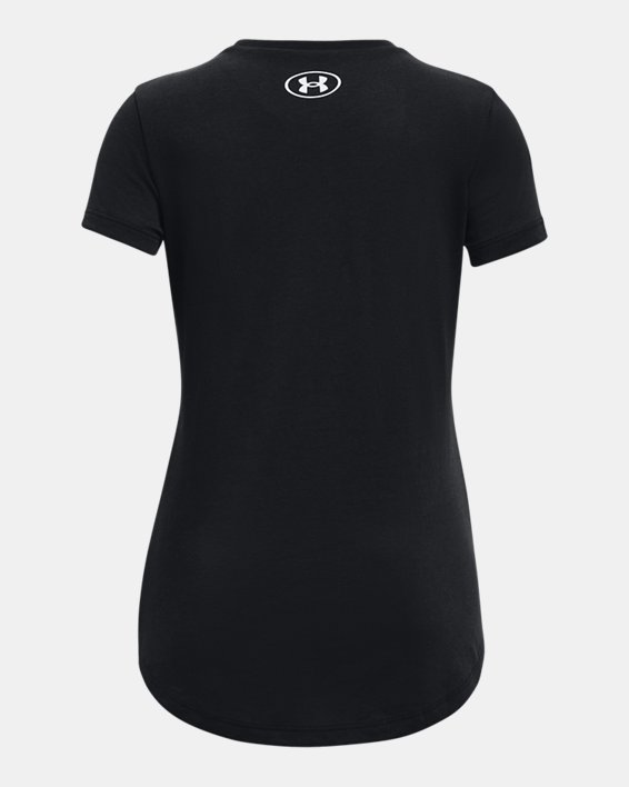 Girls' UA Won That T-Shirt, Black, pdpMainDesktop image number 1